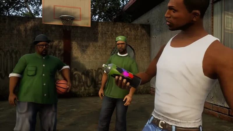 Grand Theft Auto: San Andreas – The Definitive Edition gameplay screenshot 2