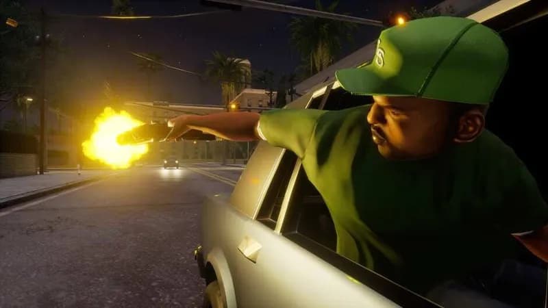 Grand Theft Auto: San Andreas – The Definitive Edition gameplay screenshot 4