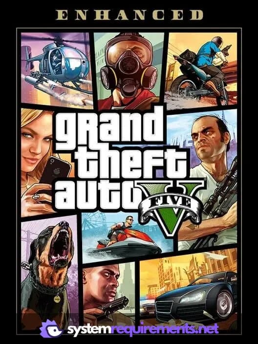 Grand Theft Auto V Enhanced cover art - view system requirements