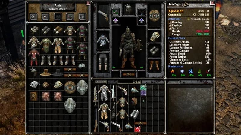 Grim Dawn gameplay screenshot 4