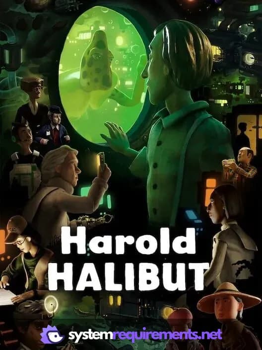 Harold Halibut PC game cover art