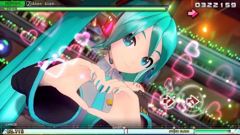 Hatsune Miku: Project DIVA Mega Mix+ gameplay screenshot 4
