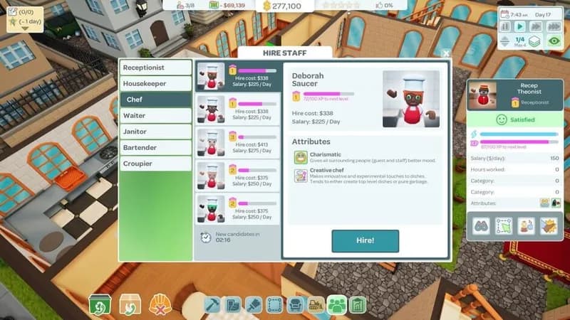 Hotel Architect gameplay screenshot 4