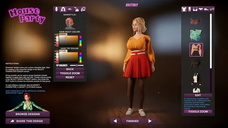 House Party - Business and Pleasure Style Pack gameplay screenshot 2