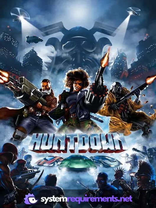HUNTDOWN cover art - view system requirements