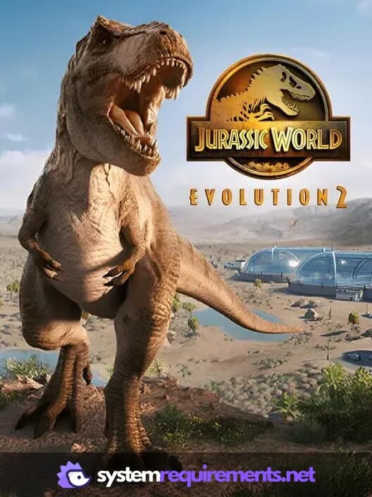 Jurassic World Evolution 2 cover art - view system requirements