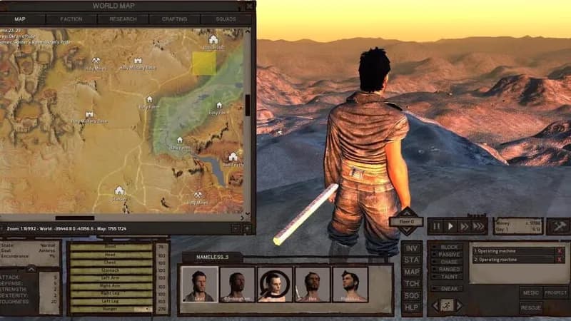 Kenshi gameplay screenshot 1
