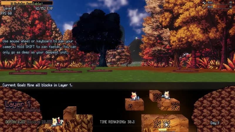 Kin and Quarry gameplay screenshot 1