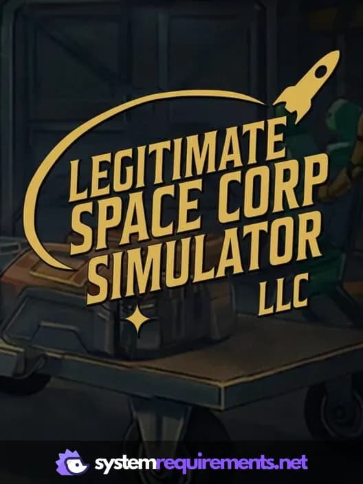 Legitimate Space Corp Simulator LLC PC game cover art