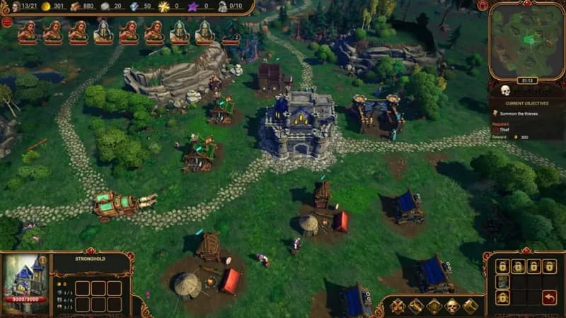 Lessaria: Fantasy Kingdom Sim gameplay screenshot 3