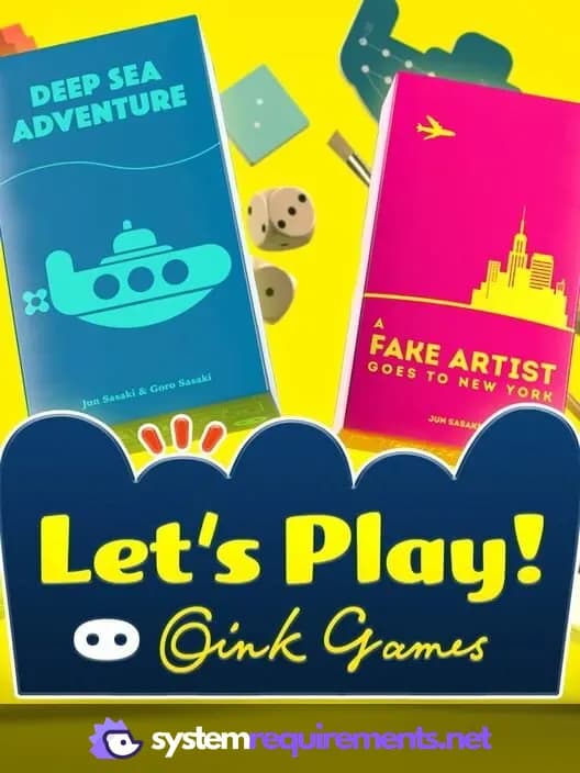 Let's Play! Oink Games PC game cover art