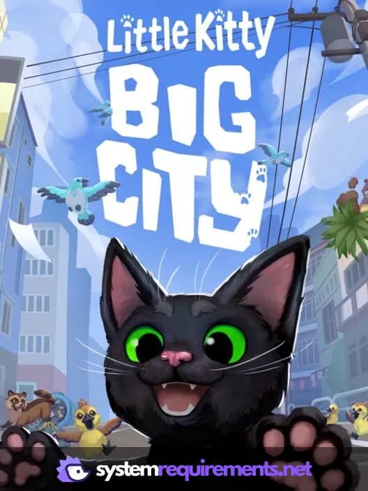 Little Kitty, Big City PC game cover art