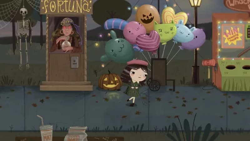 Little Misfortune gameplay screenshot 1