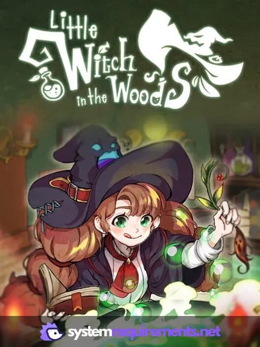 Little Witch in the Woods PC game cover art