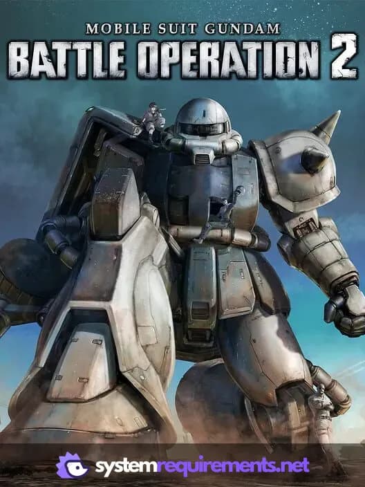 MOBILE SUIT GUNDAM BATTLE OPERATION 2 PC game cover art