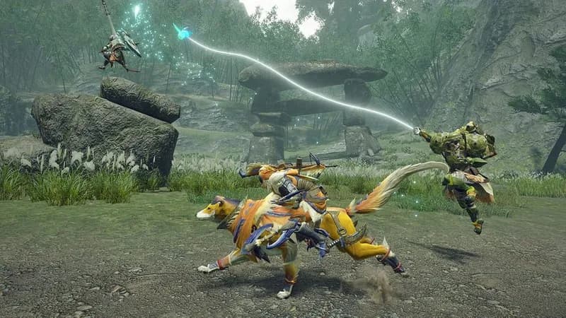 MONSTER HUNTER RISE gameplay screenshot 1