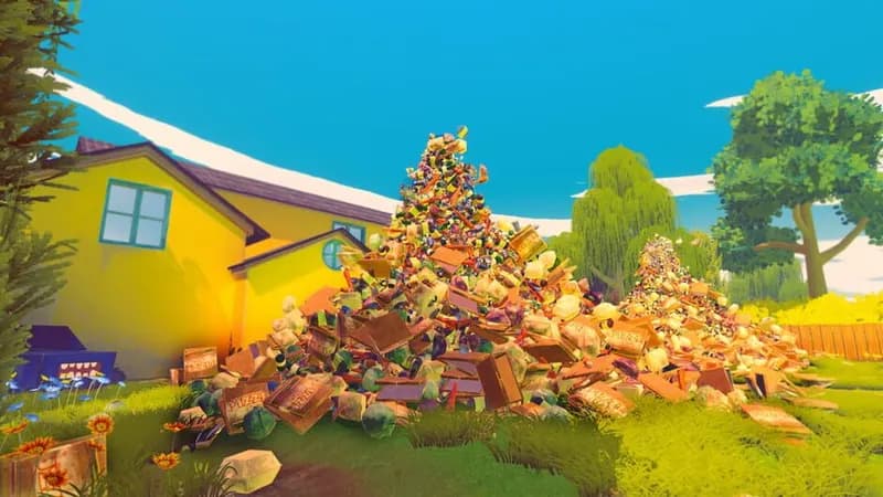 My Wife Threw Out My Card Collection (So I Bought a Dump to Find Them All) ⭐ gameplay screenshot 1