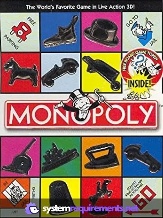 NEW MONOPOLY PC game cover art