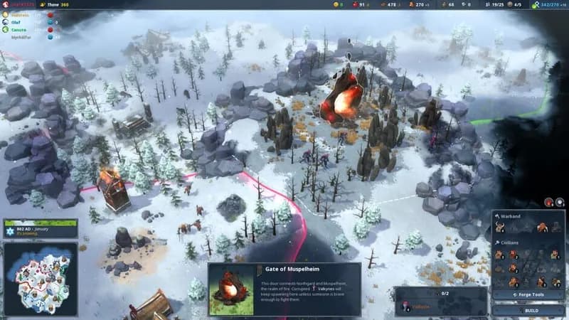 Northgard: Definitive Edition gameplay screenshot 2