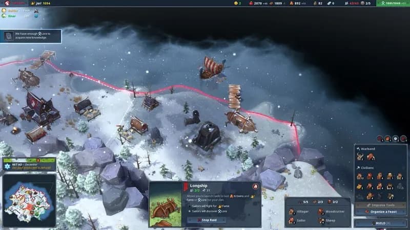 Northgard: Definitive Edition gameplay screenshot 3