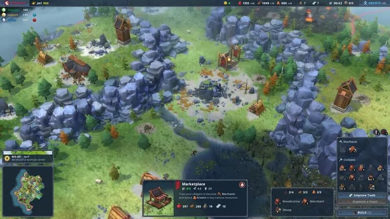Northgard: Definitive Edition gameplay screenshot 4