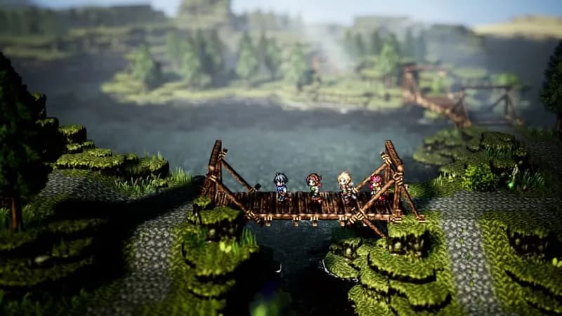 OCTOPATH TRAVELER 0 gameplay screenshot 4
