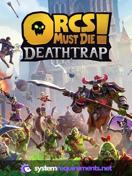 Orcs Must Die! Deathtrap PC game cover art