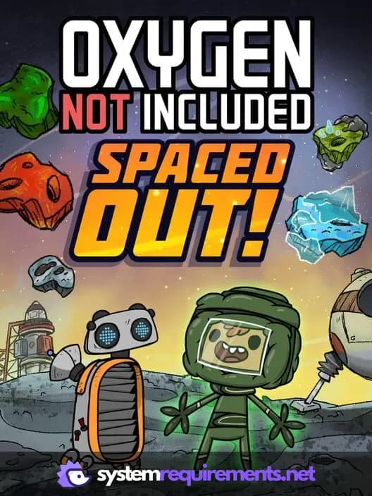 Oxygen Not Included - Spaced Out! PC game cover art