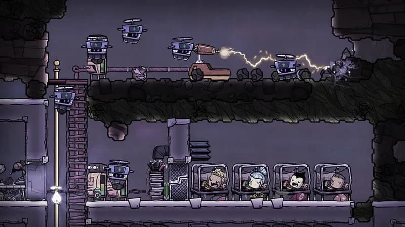 Oxygen Not Included: The Bionic Booster Pack gameplay screenshot 2