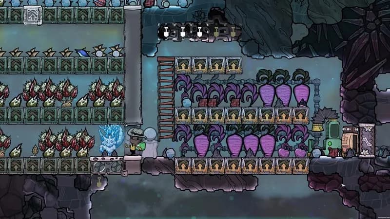 Oxygen Not Included: The Frosty Planet Pack gameplay screenshot 4
