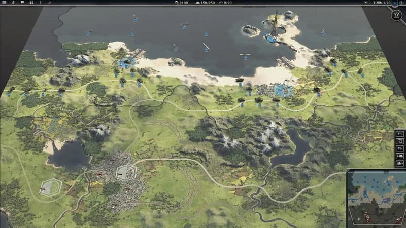 Panzer Corps 2 gameplay screenshot 1