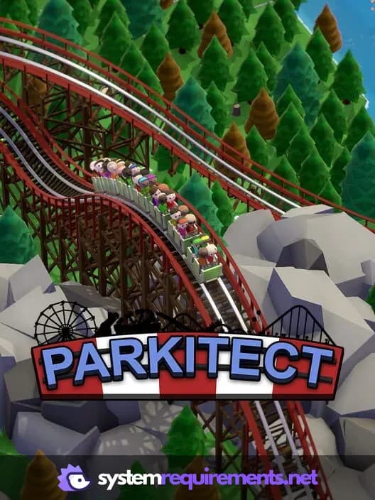 Parkitect PC game cover art