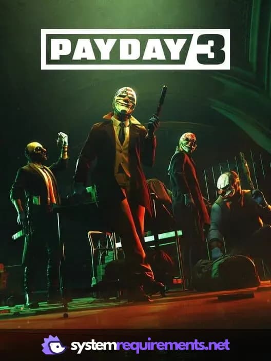 PAYDAY 3 PC game cover art
