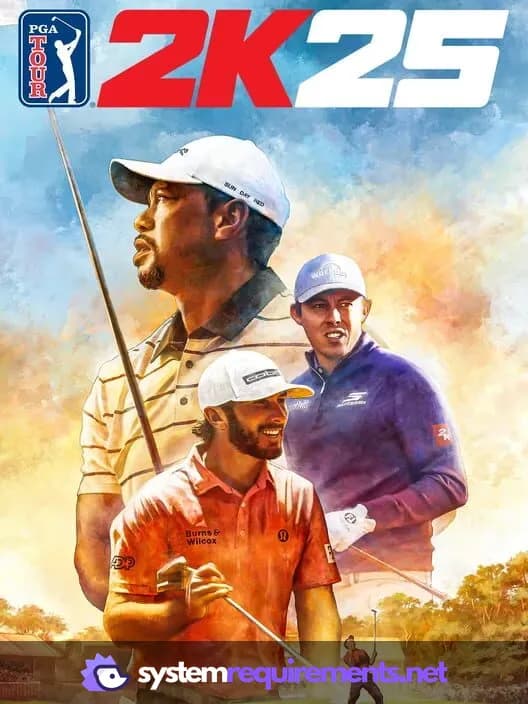 PGA TOUR 2K25 PC game cover art