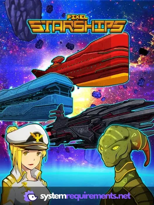 Pixel Starships PC game cover art