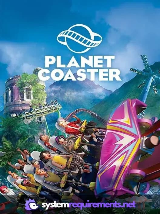 Planet Coaster PC game cover art