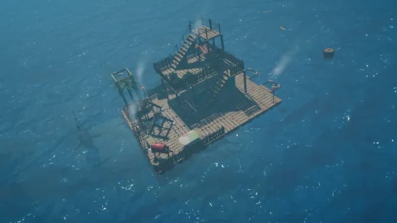 Raft gameplay screenshot 2