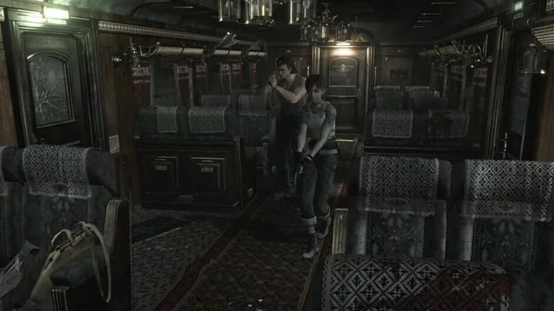 Resident Evil 0 gameplay screenshot 1