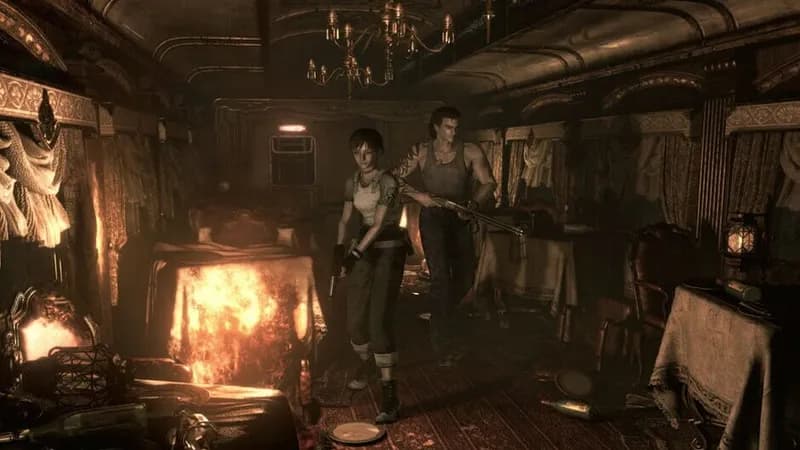 Resident Evil 0 gameplay screenshot 3