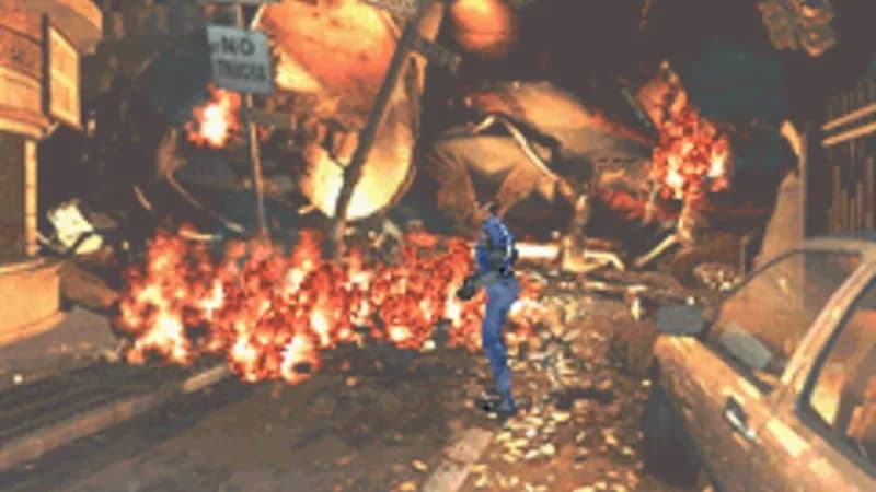 Resident Evil 2 gameplay screenshot 3