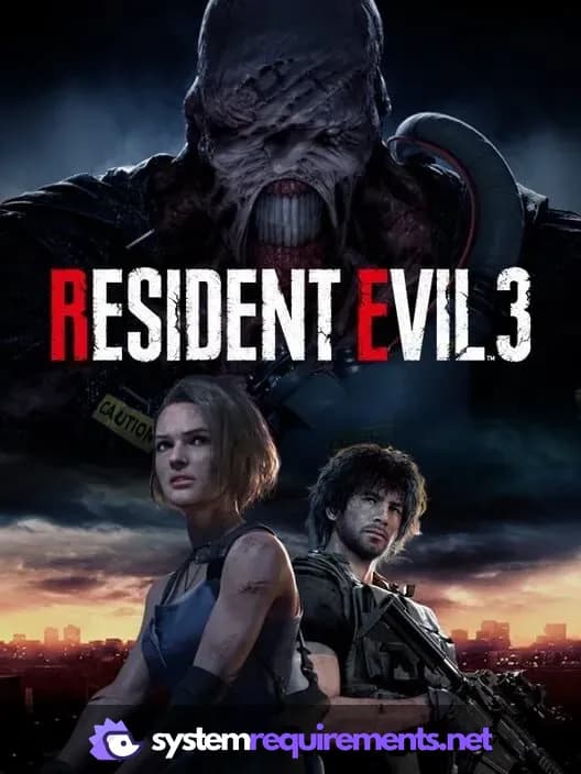 Resident Evil 3 cover art - view system requirements