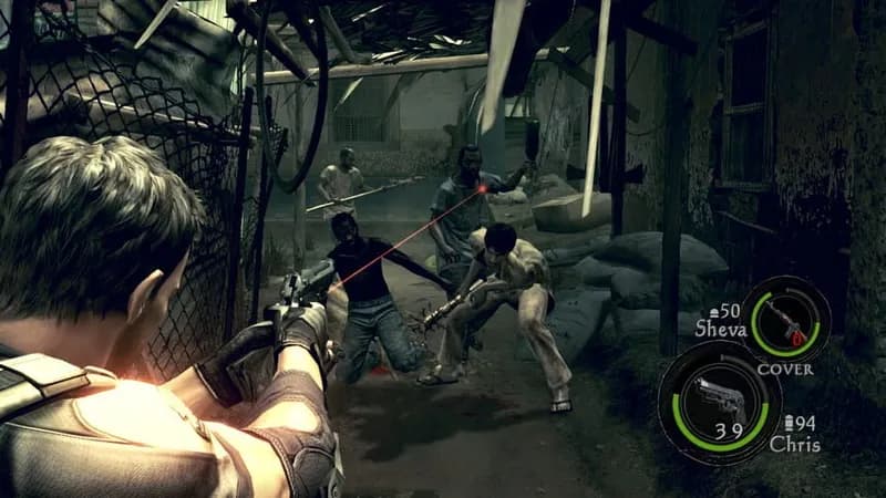 Resident Evil 5 gameplay screenshot 1