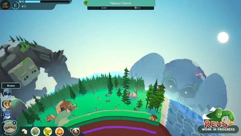 Reus 2 - Grasslands gameplay screenshot 2