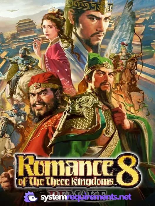 ROMANCE OF THE THREE KINGDOMS 8 REMAKE cover art - view system requirements