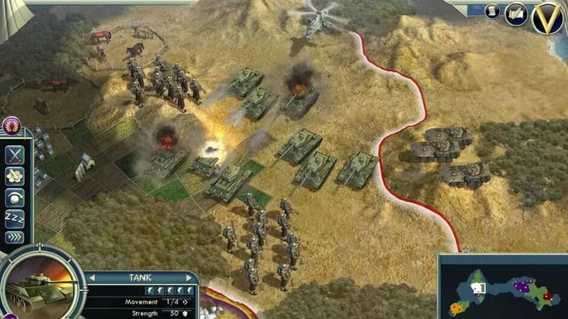 Sid Meier's Civilization V gameplay screenshot 3