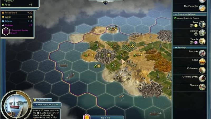 Sid Meier's Civilization V gameplay screenshot 4
