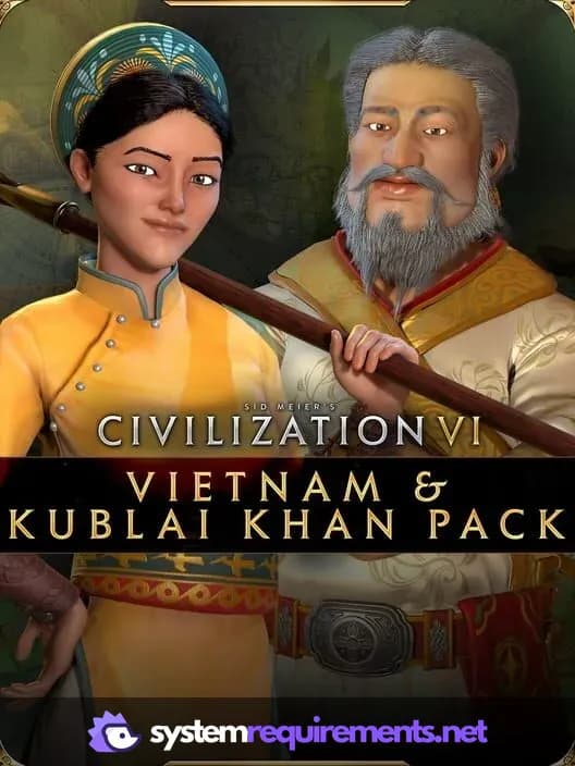Sid Meier's Civilization VI: Vietnam & Kublai Khan Pack cover art - view system requirements