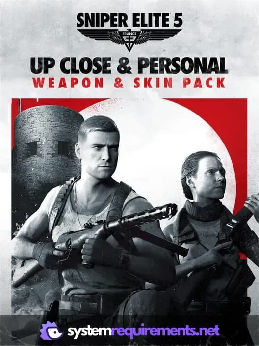 Sniper Elite 5: Up Close and Personal Weapon and Skin Pack cover art - view system requirements