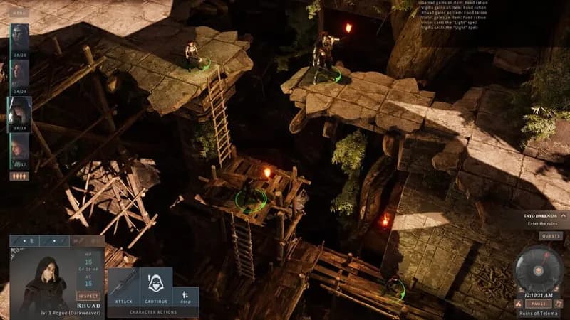 Solasta: Crown of the Magister gameplay screenshot 3