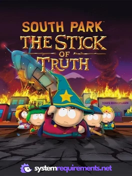 South Park: The Stick of Truth PC game cover art